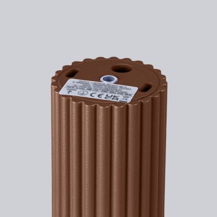 Brilagi - LED-spot CRESTO 1xGU10/10W/230V 10 cm brun