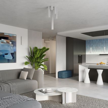 Brilagi - LED-spot CRESTO 1xGU10/10W/230V 10 cm hvid