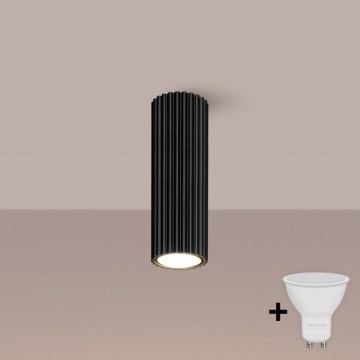 Brilagi - LED-spot CRESTO 1xGU10/10W/230V 20 cm sort