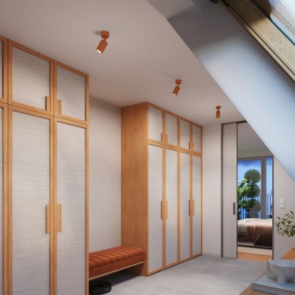 Brilagi - LED-spot CRESTO 1xGU10/10W/230V rød