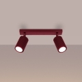 Brilagi - LED-spot CRESTO 2xGU10/10W/230V bordeaux