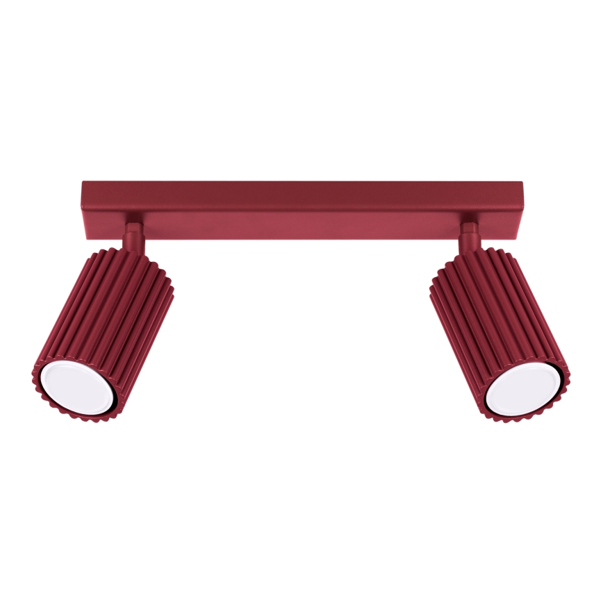 Brilagi - LED-spot CRESTO 2xGU10/10W/230V bordeaux