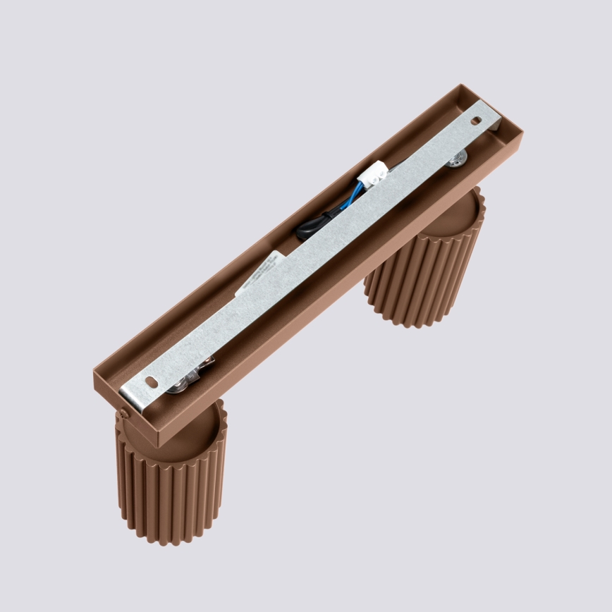 Brilagi - LED-spot CRESTO 2xGU10/10W/230V brun