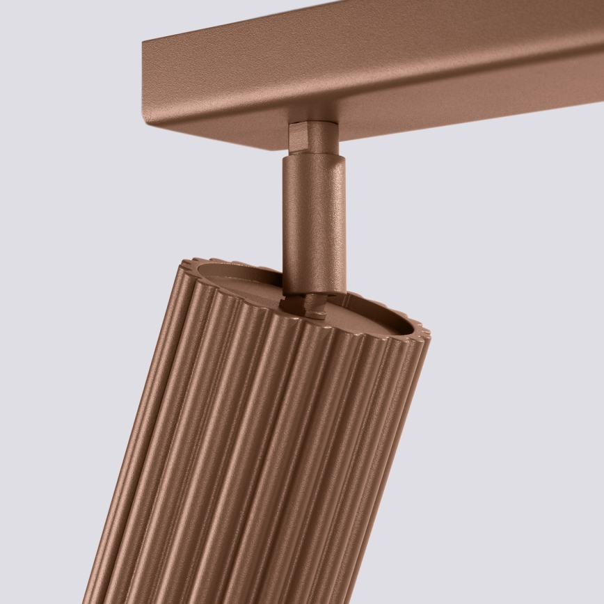 Brilagi - LED-spot CRESTO 2xGU10/10W/230V brun