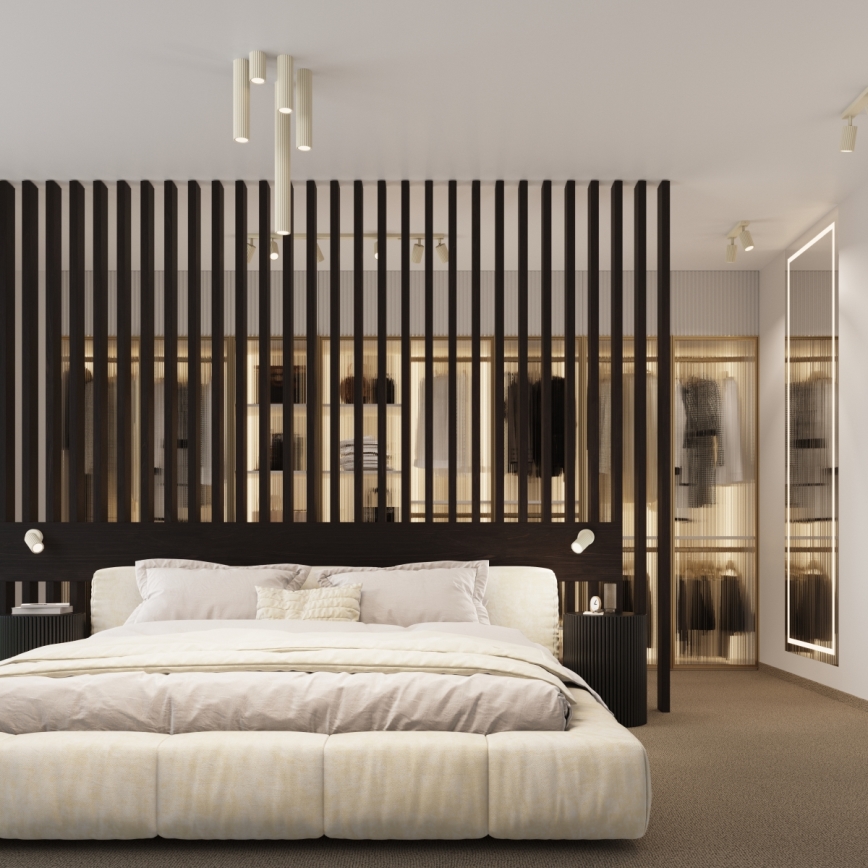 Brilagi - LED-spot CRESTO 2xGU10/10W/230V cremefarvet