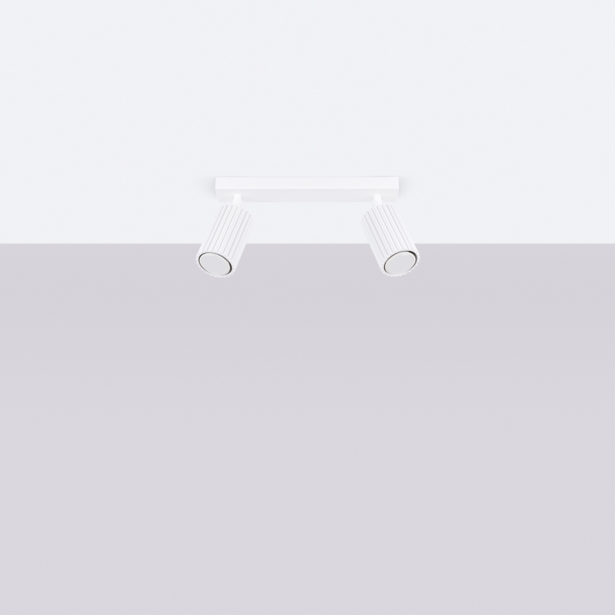 Brilagi - LED-spot CRESTO 2xGU10/10W/230V hvid