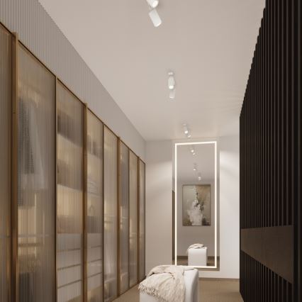 Brilagi - LED-spot CRESTO 2xGU10/10W/230V hvid