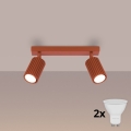 BRILAGI - LED-spot CRESTO 2xGU10/10W/230V orange