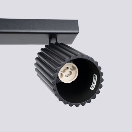 Brilagi - LED-spot CRESTO 2xGU10/10W/230V sort