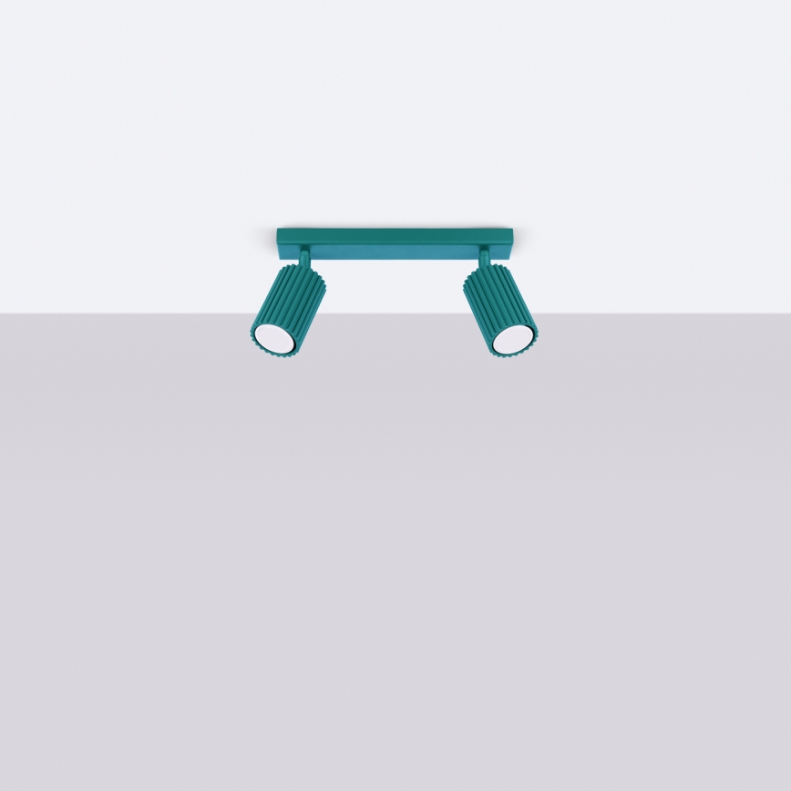 Brilagi - LED-spot CRESTO 2xGU10/10W/230V turkis