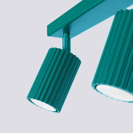 Brilagi - LED-spot CRESTO 2xGU10/10W/230V turkis