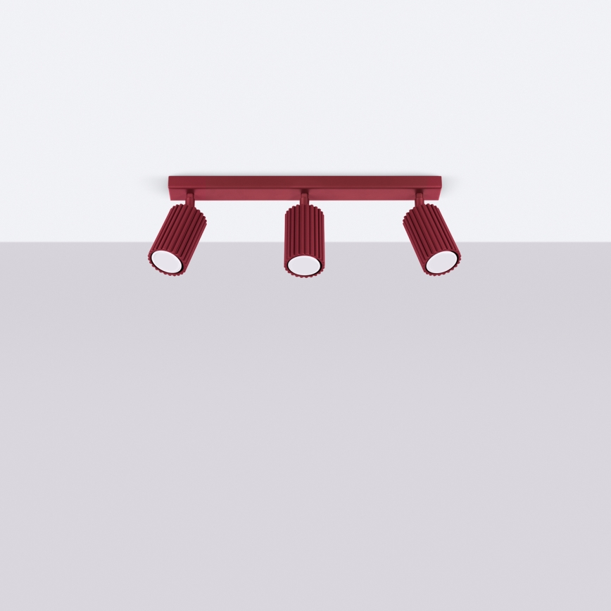 Brilagi - LED-spot CRESTO 3x GU10/10W/230V bordeaux