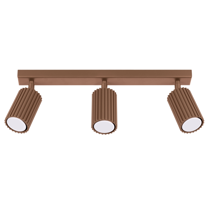 Brilagi - LED-spot CRESTO 3xGU10/10W/230V brun