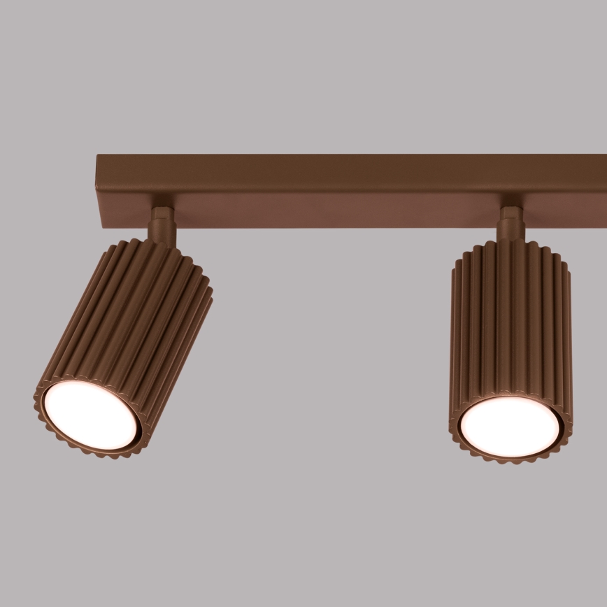 Brilagi - LED-spot CRESTO 3xGU10/10W/230V brun