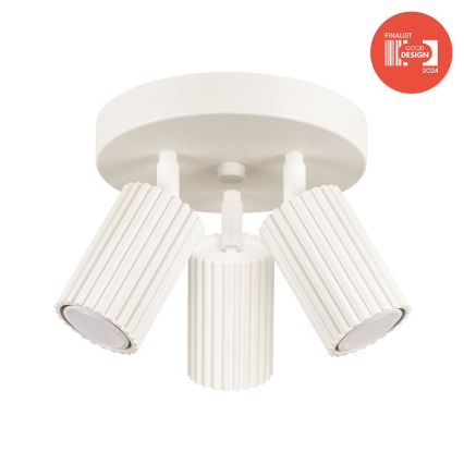 Brilagi - LED-spot CRESTO 3xGU10/10W/230V cremefarvet