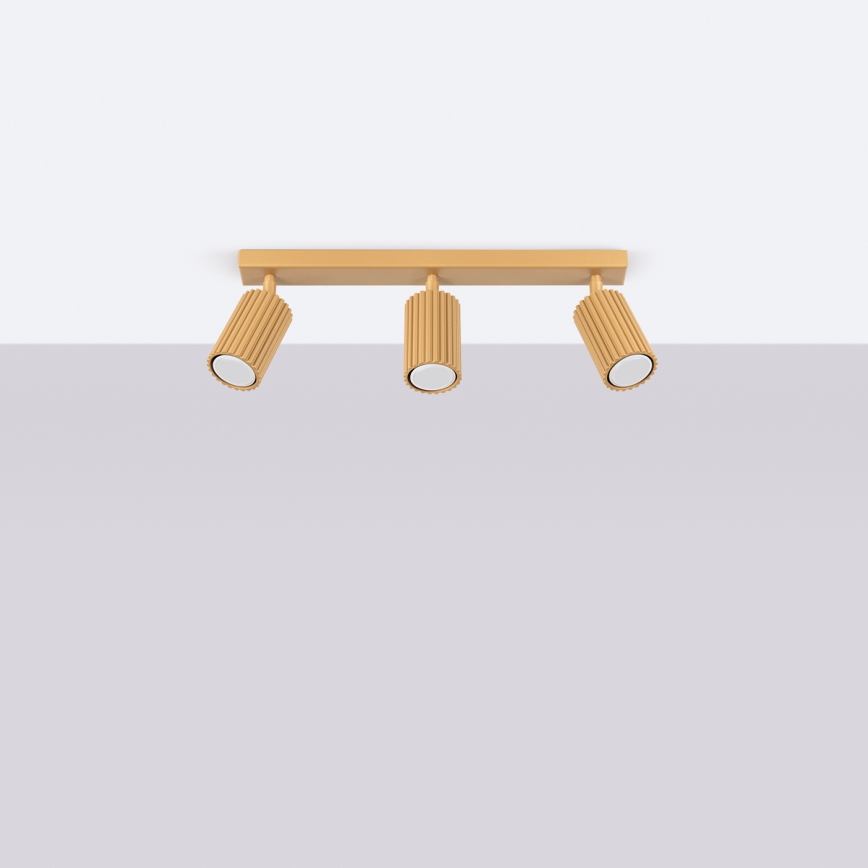 Brilagi - LED-spot CRESTO 3xGU10/10W/230V guld
