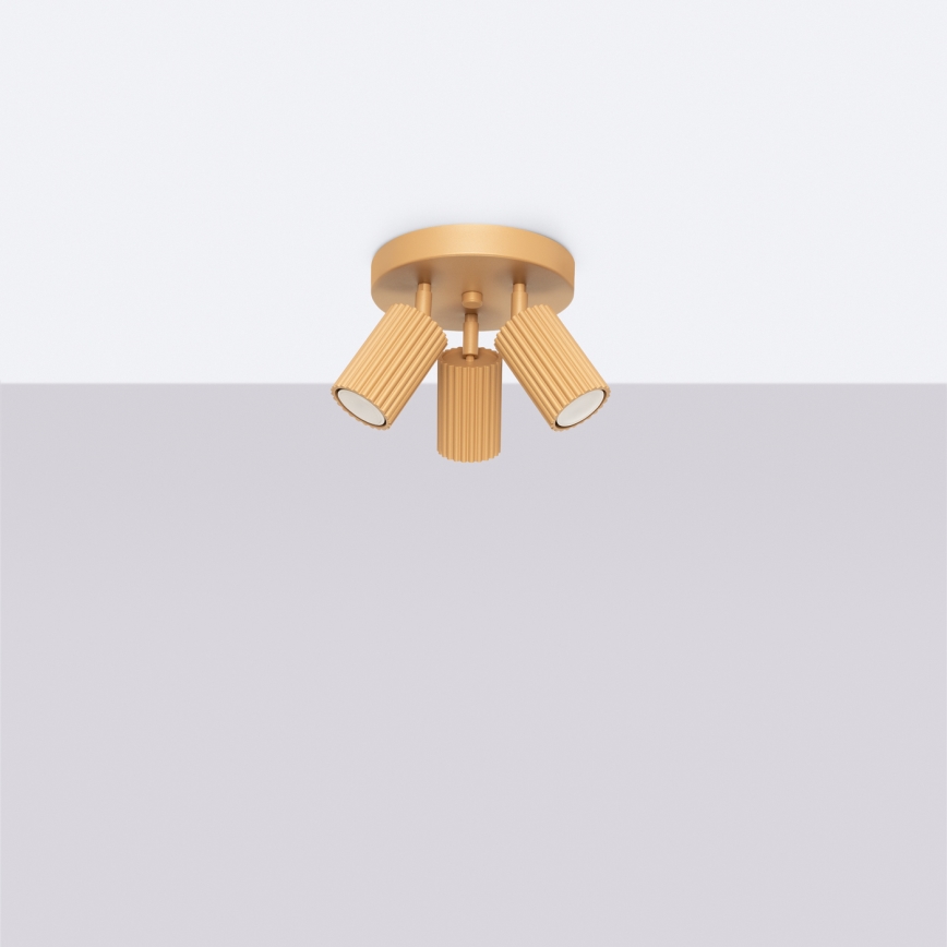 Brilagi - LED-spot CRESTO 3xGU10/10W/230V guld