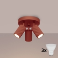 BRILAGI - LED-spot CRESTO 3xGU10/10W/230V orange