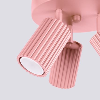 Brilagi - LED-spot CRESTO 3xGU10/10W/230V rosa