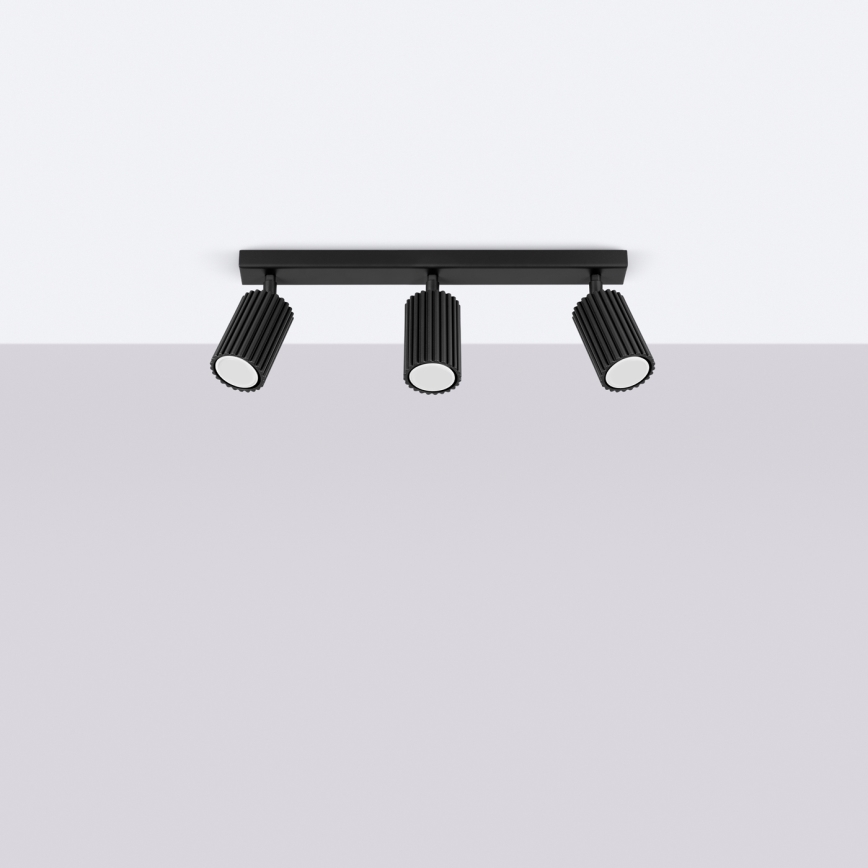 Brilagi - LED-spot CRESTO 3xGU10/10W/230V sort