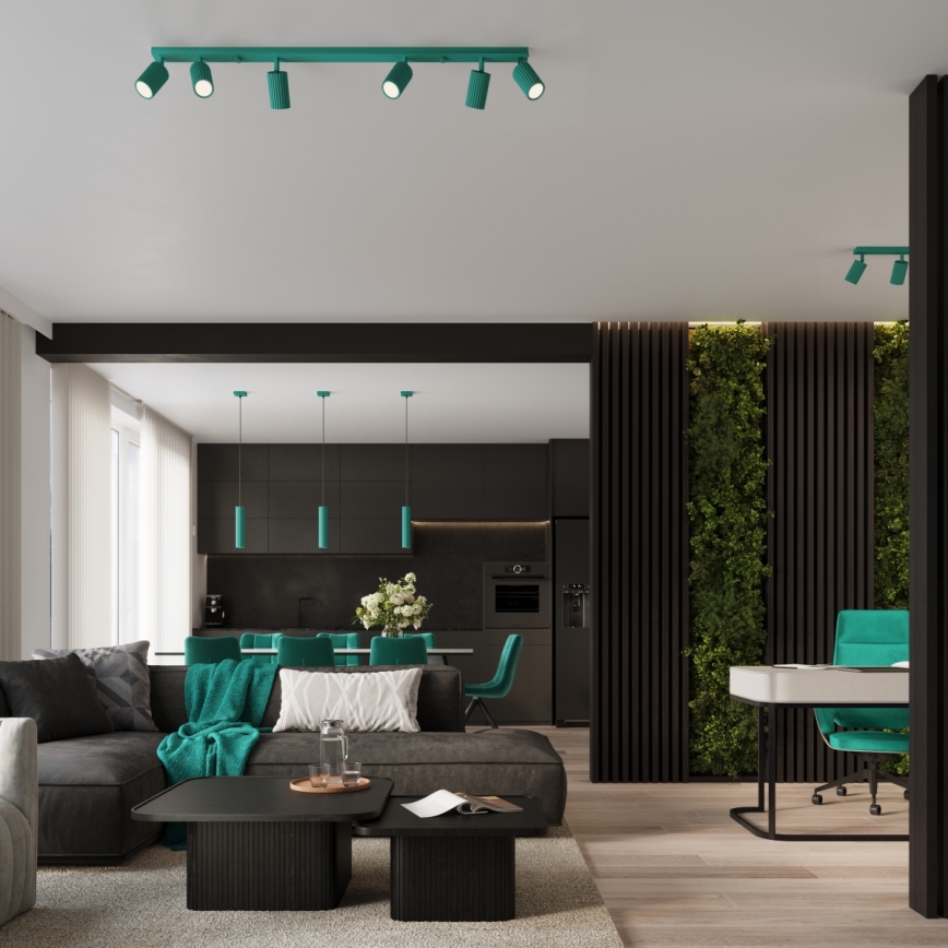 Brilagi - LED-spot CRESTO 3xGU10/10W/230V turkis