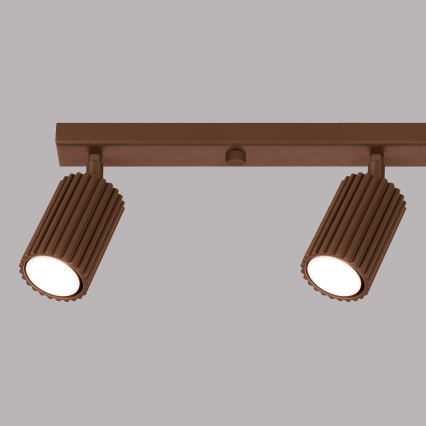 Brilagi - LED-spot CRESTO 4xGU10/10W/230V brun