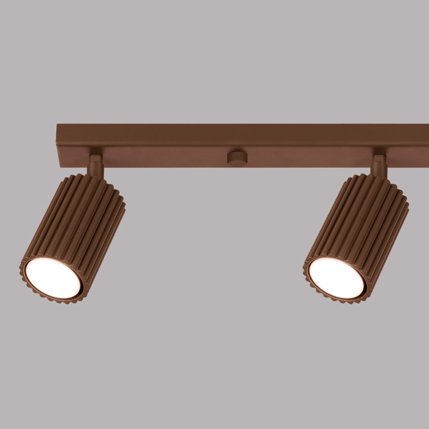Brilagi - LED-spot CRESTO 4xGU10/10W/230V brun