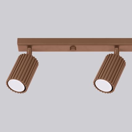 Brilagi - LED-spot CRESTO 4xGU10/10W/230V brun