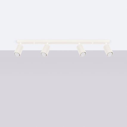 Brilagi - LED-spot CRESTO 4xGU10/10W/230V cremefarvet