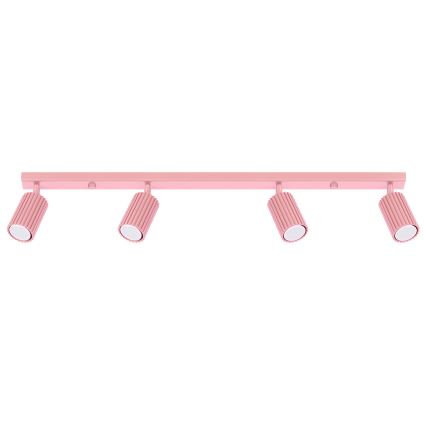 Brilagi - LED-spot CRESTO 4xGU10/10W/230V rosa