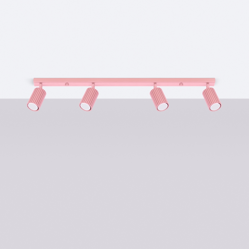 Brilagi - LED-spot CRESTO 4xGU10/10W/230V rosa