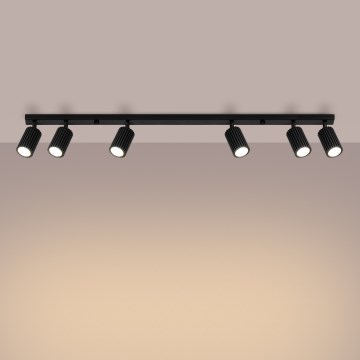 Brilagi - LED-spot CRESTO 6xGU10/10W/230V sort