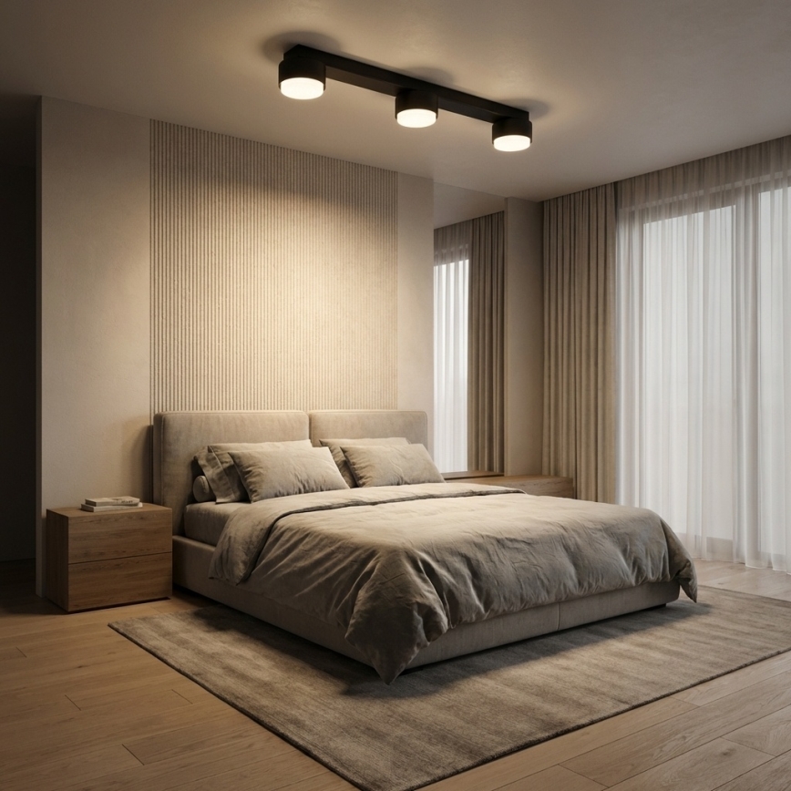 Brilagi - LED-spot MONO 3xGX53/30W/230V sort