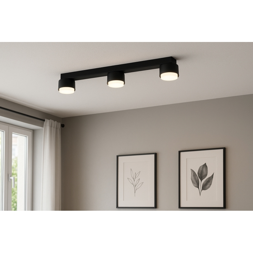Brilagi - LED-spot MONO 3xGX53/30W/230V sort