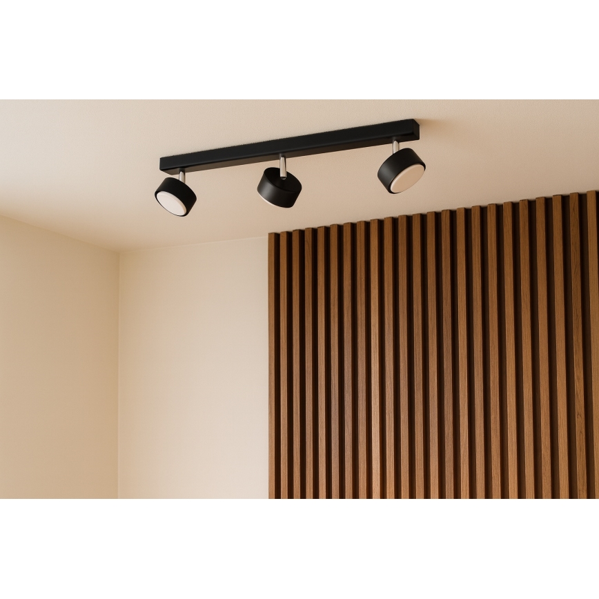 Brilagi - LED-spot MONO 3xGX53/30W/230V sort