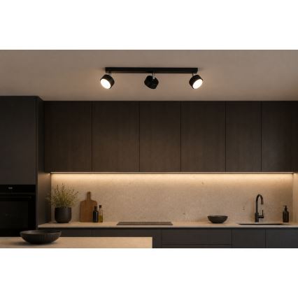 Brilagi - LED-spot MONO 3xGX53/30W/230V sort
