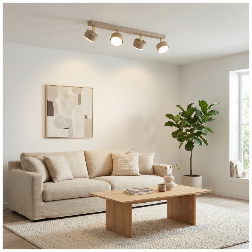 Brilagi - LED-spot MONO 4xGX53/30W/230V beige
