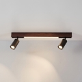 BRILAGI - LED-spot SELE 2xGU10/30W/230V + LED/15W sort/kirsebær dekor