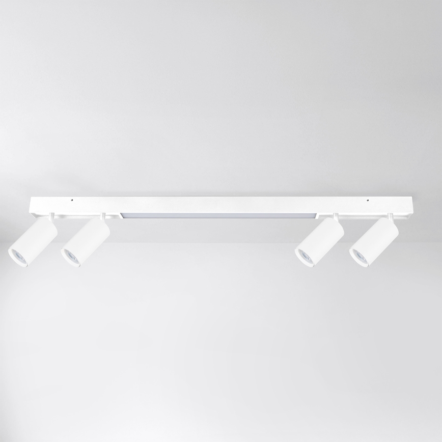 Brilagi - LED-spot SELE 4xGU10/30W/230V + LED/25W hvid