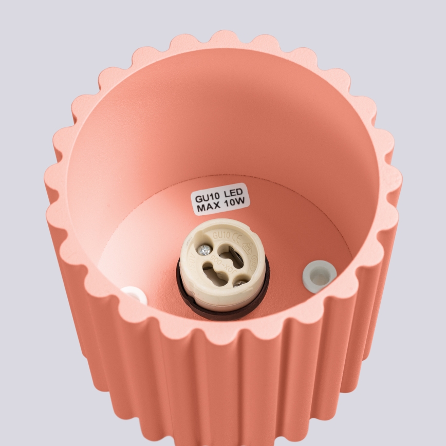 Brilagi - LED-spot SFERA 1x GU10/10W/230V Ø 10 cm rosa