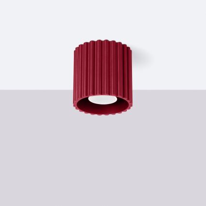 Brilagi - LED-spot SFERA 1xGU10/10W/230V Ø 10 cm bordeaux