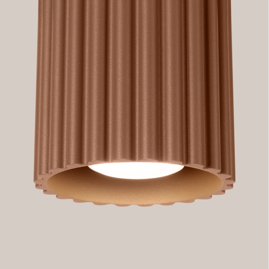 Brilagi - LED spot SFERA 1xGU10/10W/230V Ø 10 cm brun