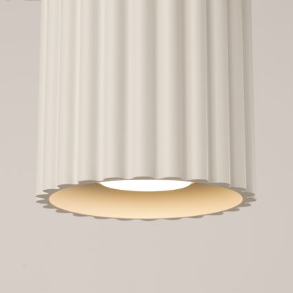 Brilagi - LED-spot SFERA 1xGU10/10W/230V Ø 10 cm cremefarvet