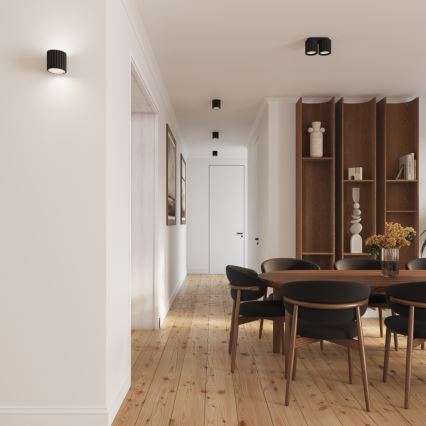 Brilagi - LED-spot SFERA 1xGU10/10W/230V Ø 10 cm sort