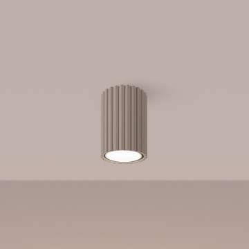 Brilagi - LED spotarmatur CRESTO 1xGU10/10W/230V 10 cm taupe