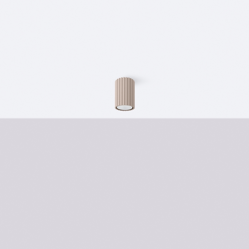 Brilagi - LED spotarmatur CRESTO 1xGU10/10W/230V 10 cm taupe