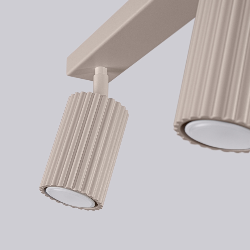 Brilagi - LED-spotarmatur CRESTO 3xGU10/10W/230V taupe