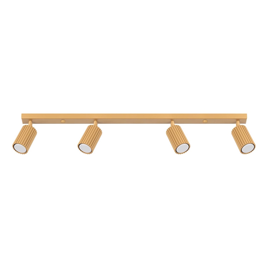 Brilagi - LED-spotarmatur CRESTO 4xGU10/10W/230V guld