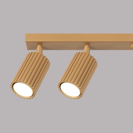 Brilagi - LED-spotarmatur CRESTO 6xGU10/10W/230V guldfarvet