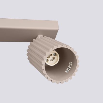 Brilagi - LED spotarmatur CRESTO 6xGU10/10W/230V taupe